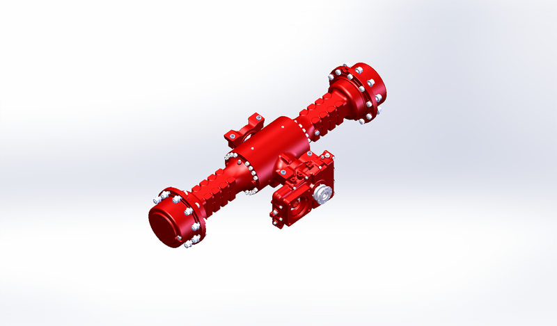 1465-非转向-单制动-335-带变速箱